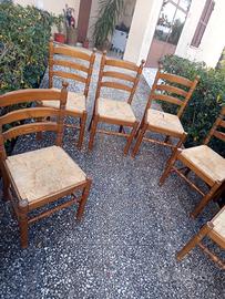 Sedie da cucina 6 pezzi