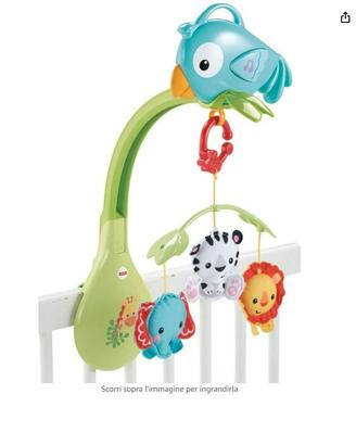 Fisher-Price - Giostrina musicale Animali foresta