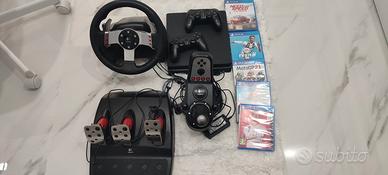 play station 4 più volante logitec 