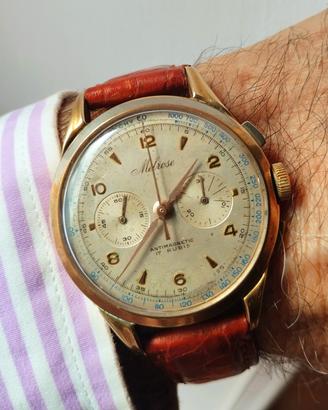 Cronografo Melrose Lemania anni 50