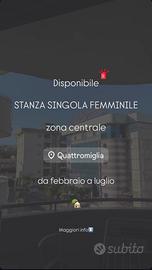 Stanza singola Quattromiglia