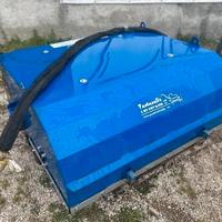 benna spazzatrice per minipala da 1.20