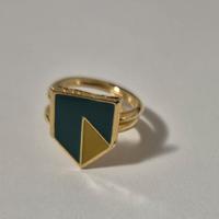 Anello / Spilla da Occhiello Geometrica