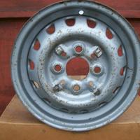 N. 1 cerchio Fiat 600 D 750 GIANNINI 3,5x12 4x98