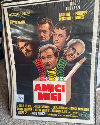Manifesto Film Amici miei