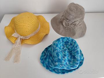 Set di tre cappelli