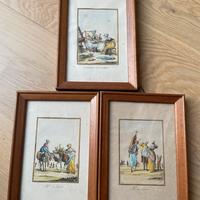 QUADRETTI CON STAMPE ANTICHE FRANCESI