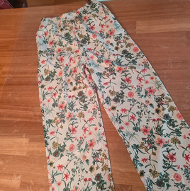 Pantalone fiorato