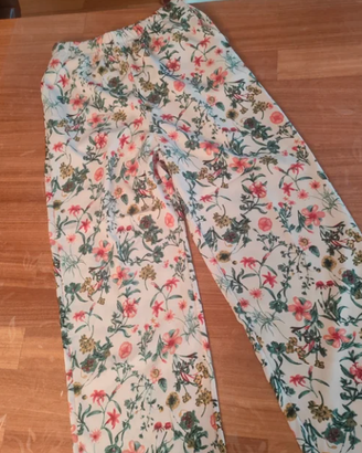 Pantalone fiorato