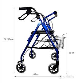 Deambulatore pieghevole