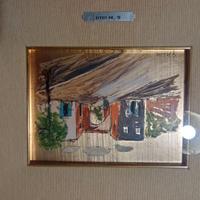 Quadro su foglia d' oro