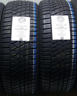 4 GOMME 215 50 18 KUMHO A72258