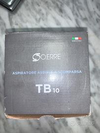 Ventola estrattore intubato 10cm parete-soffitto