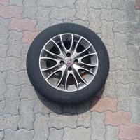 🚗 4 Ruote Complete Fiat – Cerchi in Lega + Gomme