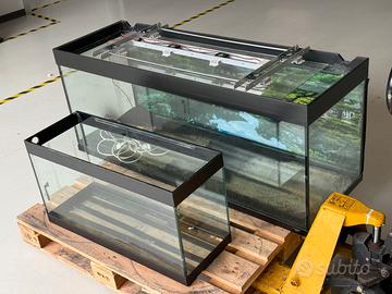 Acquario 100 litri e 400 litri