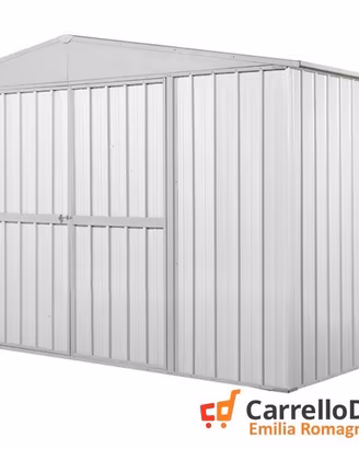 Capanno box esterno lamiera 360x175 bianco