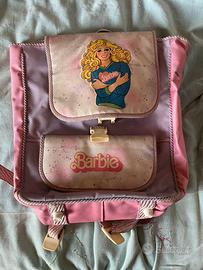 Zaino scuola vintage Barbie anni 80