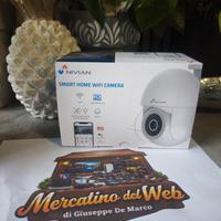 Telecamera Wi-Fi Esterna Nivian 2K Super HD 