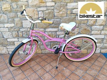 Bikestar Cruiser Edition Rose Bicicletta ragazza