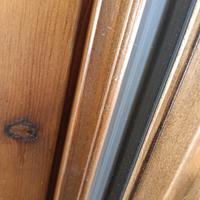 PORTAFINESTRA IN LEGNO A DUE ANTE