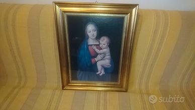 QUADRO MADONNA CON BAMBINO