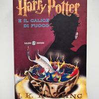 Libro saga Harry Potter e il calice di fuoco