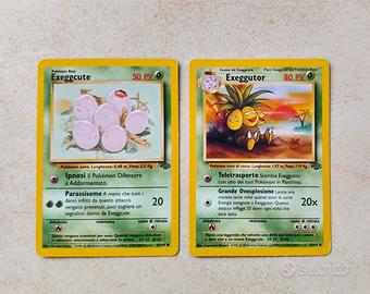 Exeggcute 52/64 e Exeggutor 35/64 Jungle Pokemon 