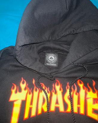 Felpa nera Thrasher