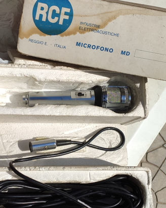 Microfono epoca vintage RCF