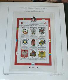 Collezione francobolli SMOM 1966–2000 completa