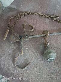 Stadera antica in ferro 