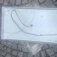 Lampadario rettangolare a sospensione luce led