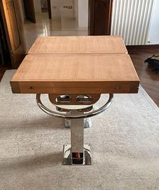 Tavolo apribile in legno teak nautica