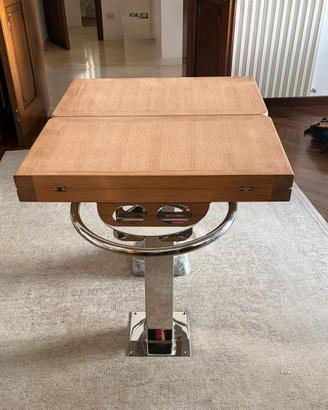 Tavolo apribile in legno teak nautica