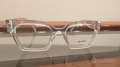 Occhiali da vista miu miu  bianco trasparente