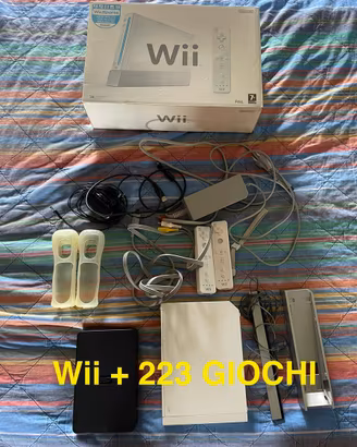 Nintendo Wii + 223 Giochi