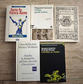 Lotto di 5 libri assortiti    #29