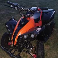 Mini quad 50 cc motore appena sostituito