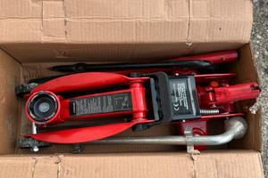 cric idraulico 2 ton sollevatore auto