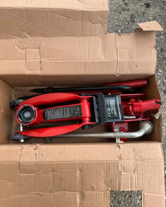 cric idraulico 2 ton sollevatore auto