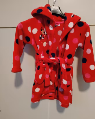 accapatoio minnie, rosa 