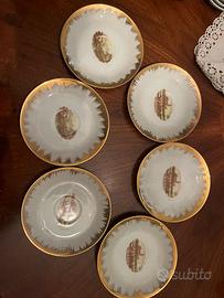 Piattini e piatto portata vintage Bavaria