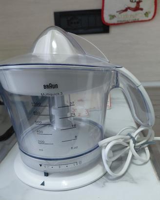 Spremiagrumi Braun multiquick 3 come nuovo