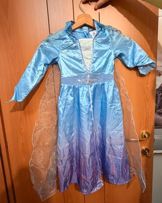 Costume di carnevale elsa frozen