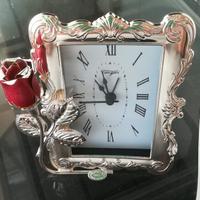 Orologio placcato argento