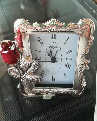 Orologio placcato argento