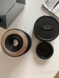 Obiettivo Samyang T3 1/14 mm ED AS IF UMC II