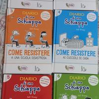 Set di 6 libri Diario di una schiappa