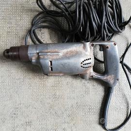 Trapano elettrico vintage scocca in alluminio