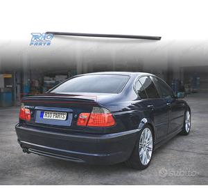 SPOILER BMW E46 SEDAN 98-05 LOOK M NERO LUCIDO